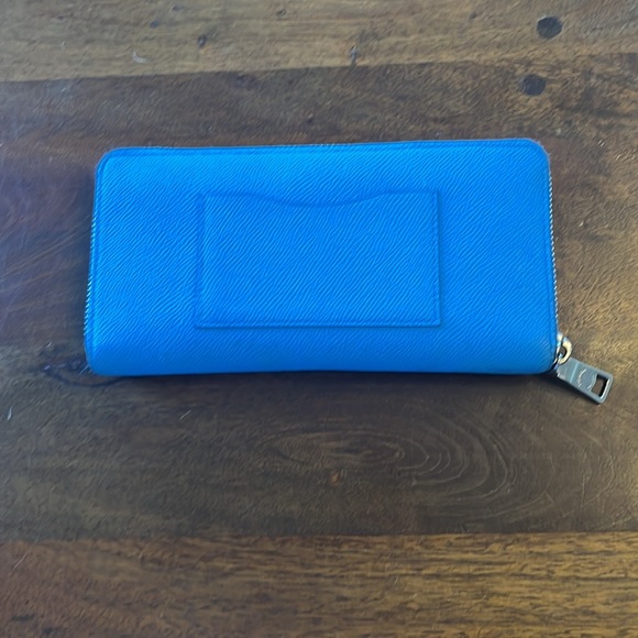 Coach Leather Wallet in Turquoise - Picture 2 of 8